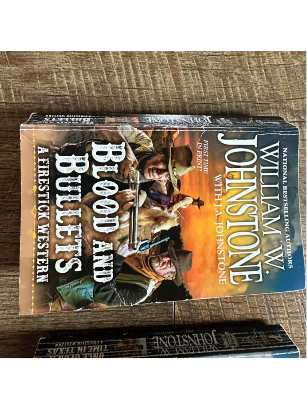 Pinnacle Books Western Paperback Book Set, One Size, Brown and Blue